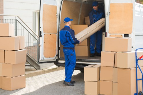 Professional movers handling flat removals in Lissongrove