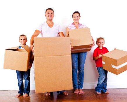 Professional packing and unpacking services in Lissongrove with organised moving boxes