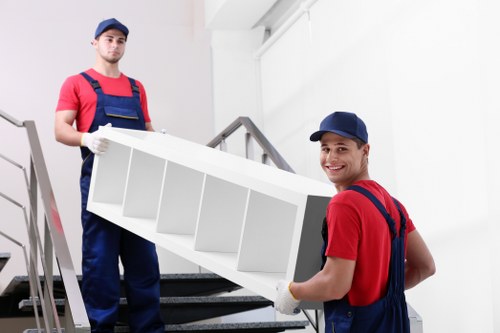 Planning and loading a hired removal truck for a house move