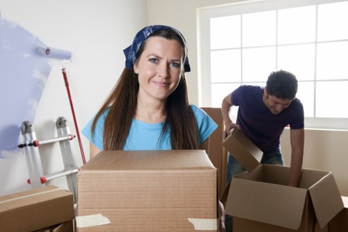 Flat removals setup with careful access planning in Lisson Grove