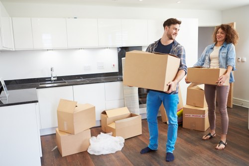 Professional team planning a rapid move for a Lissongrove property