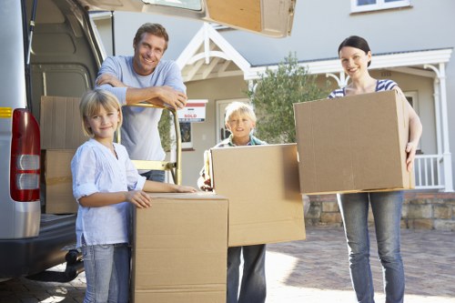 Local office movers handling access, parking, and building restrictions in Lisson Grove