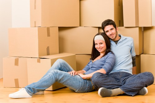 Removalists in Lissongrove preparing fragile items for safe transport