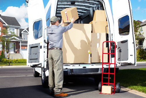 Business relocation team setting up a new office in Lissongrove