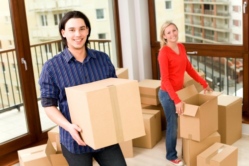 Small business office move in Lisson Grove with desks, files, and equipment
